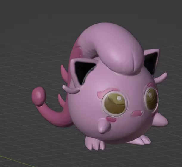 Scream Tail 3D print model_0