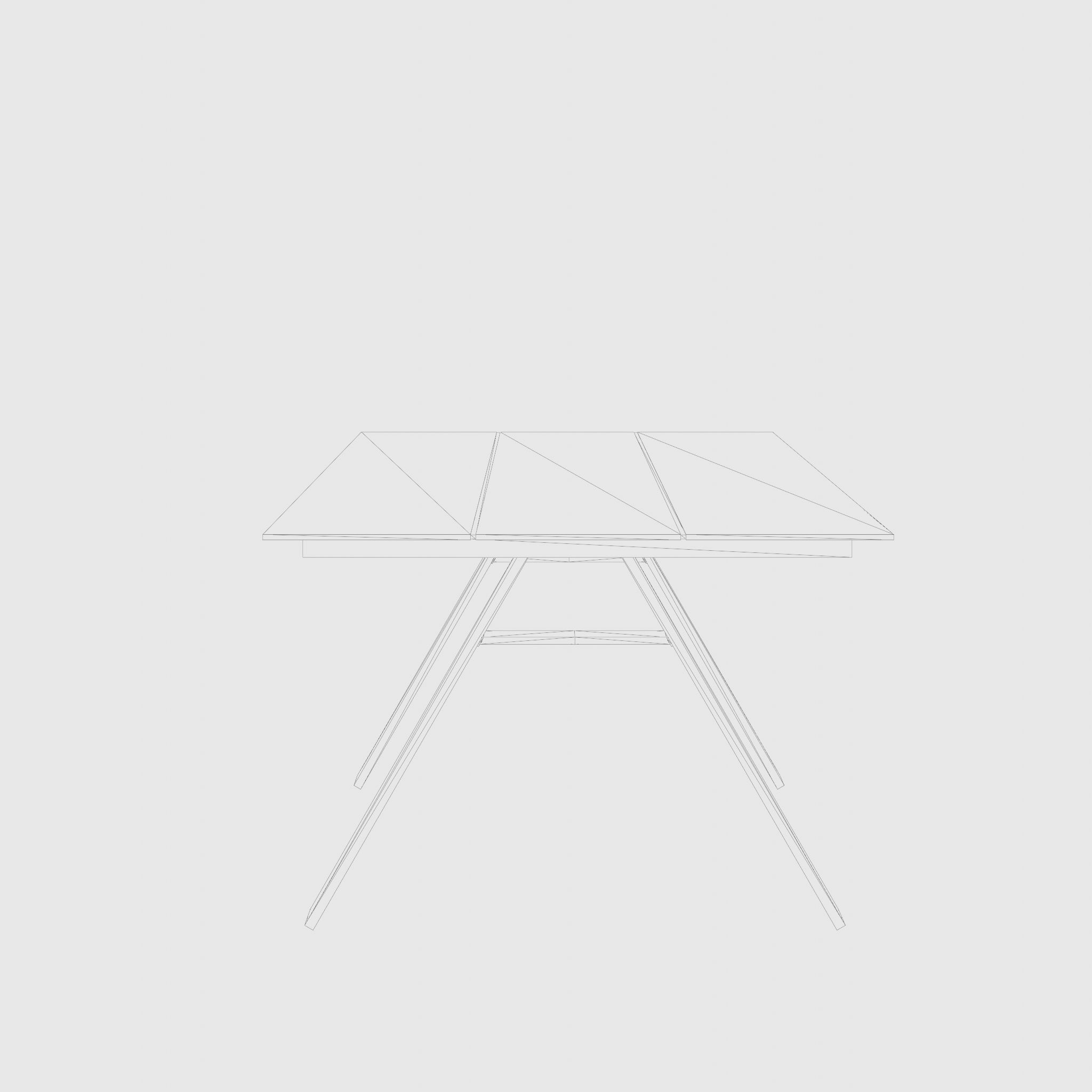 Davo Table 3D Model Low-poly 3D model_6