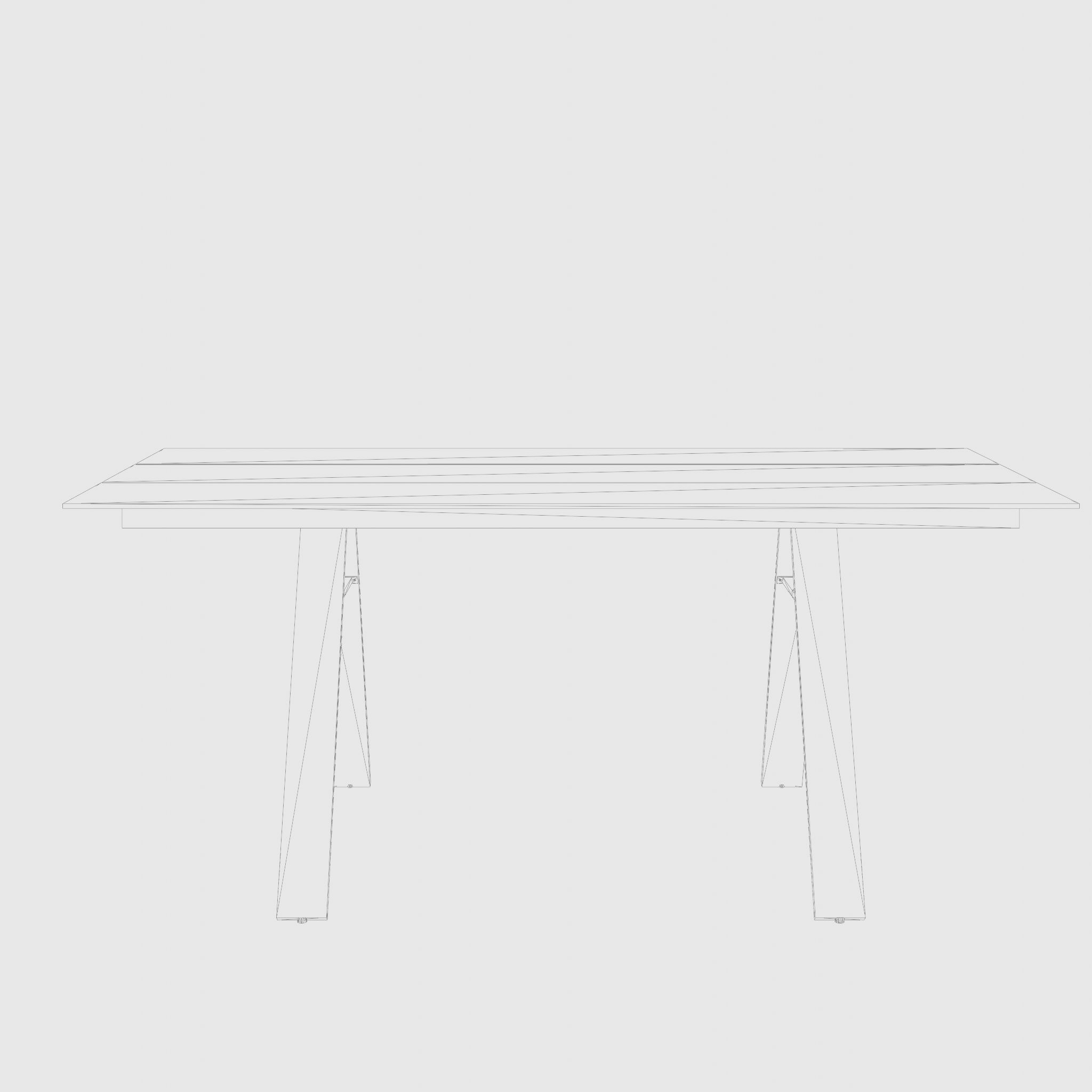 Davo Table 3D Model Low-poly 3D model_7
