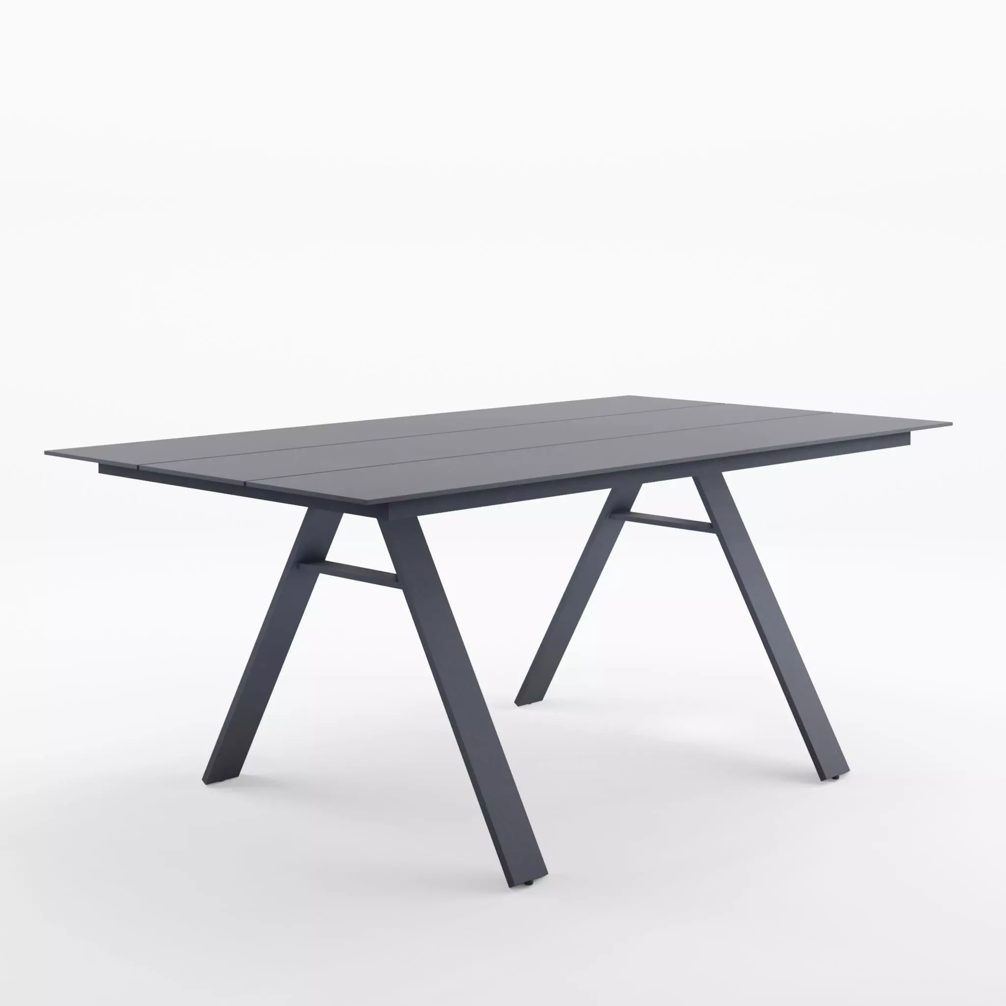 Davo Table 3D Model Low-poly 3D model_0