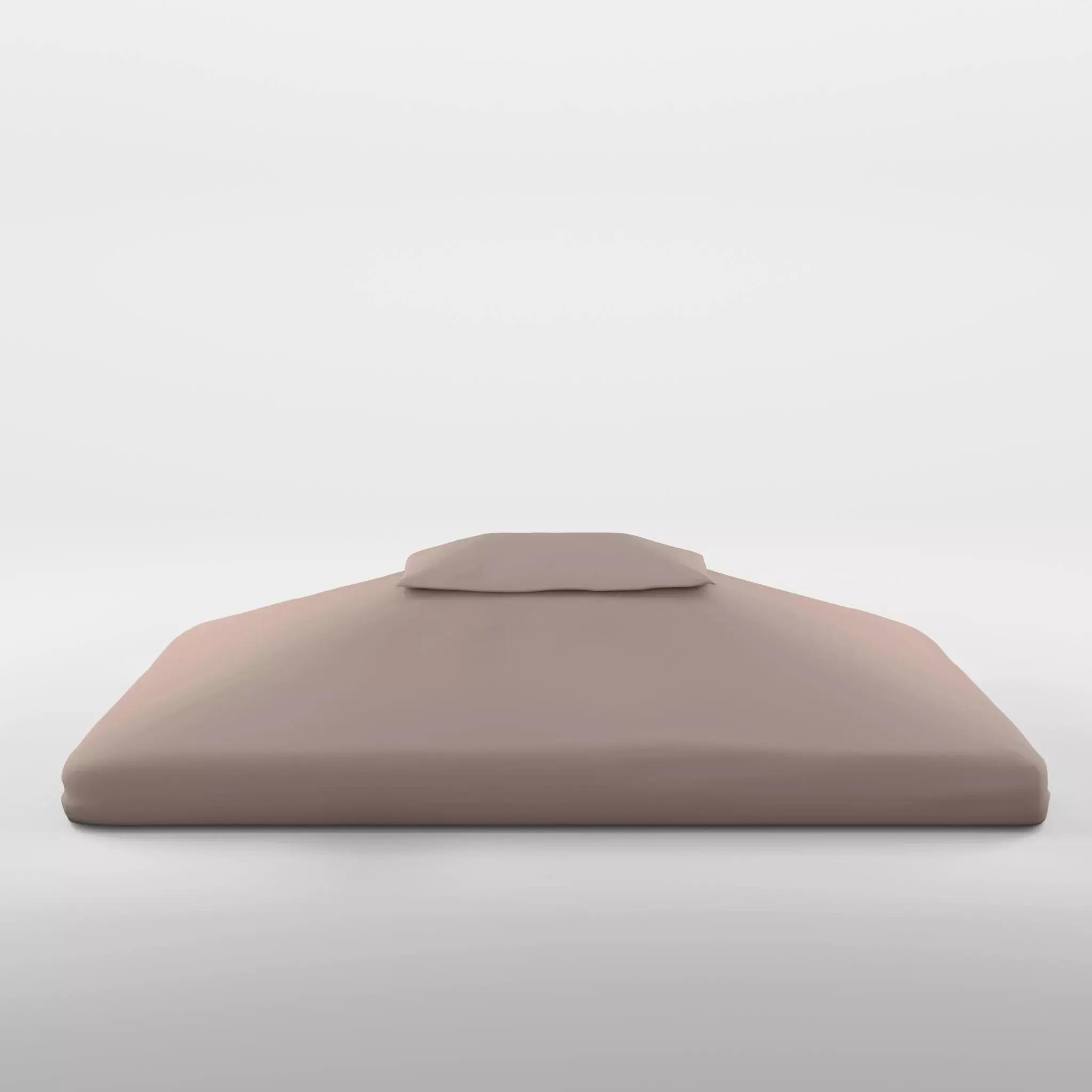 Flora Roof Brown Polyester 3D Model Low-poly 3D model_0
