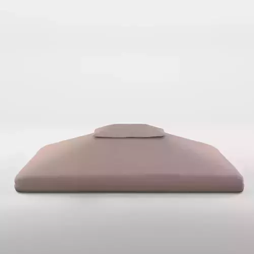 Flora Roof Brown Polyester 3D Model Low-poly 3D model