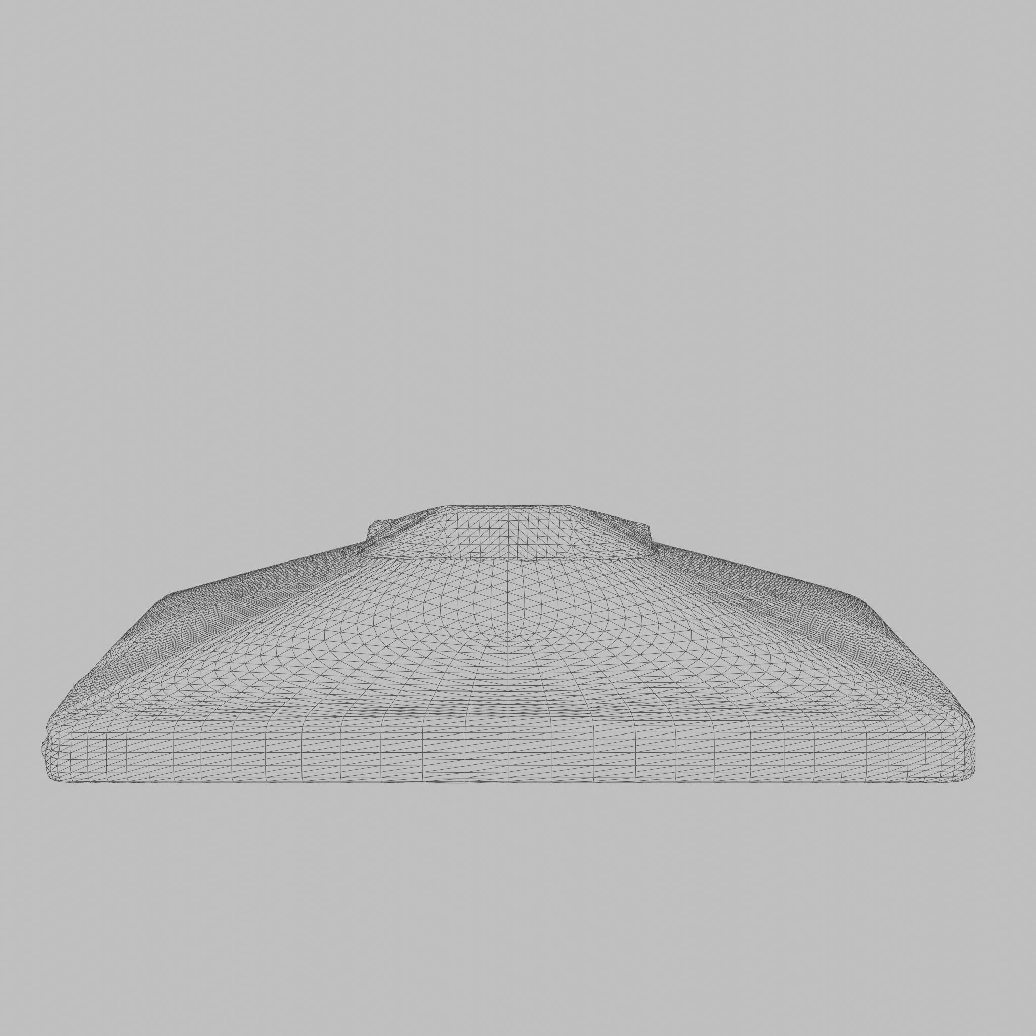 Flora Roof Brown Polyester 3D Model Low-poly 3D model_7