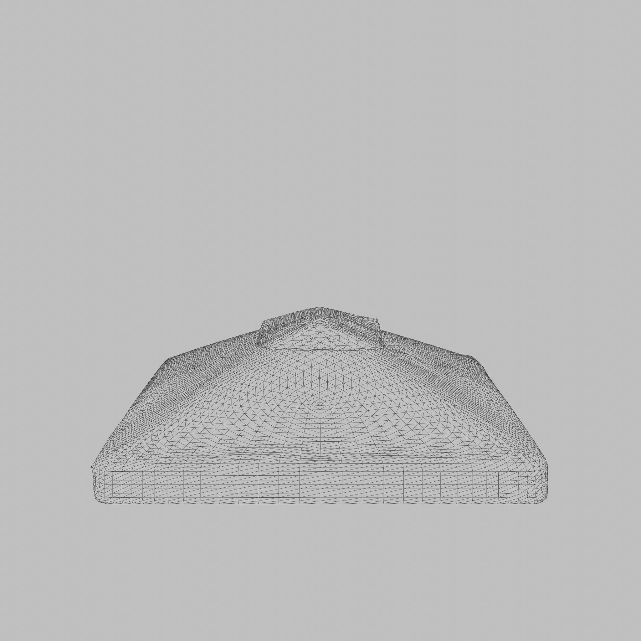 Flora Roof Brown Polyester 3D Model Low-poly 3D model_6
