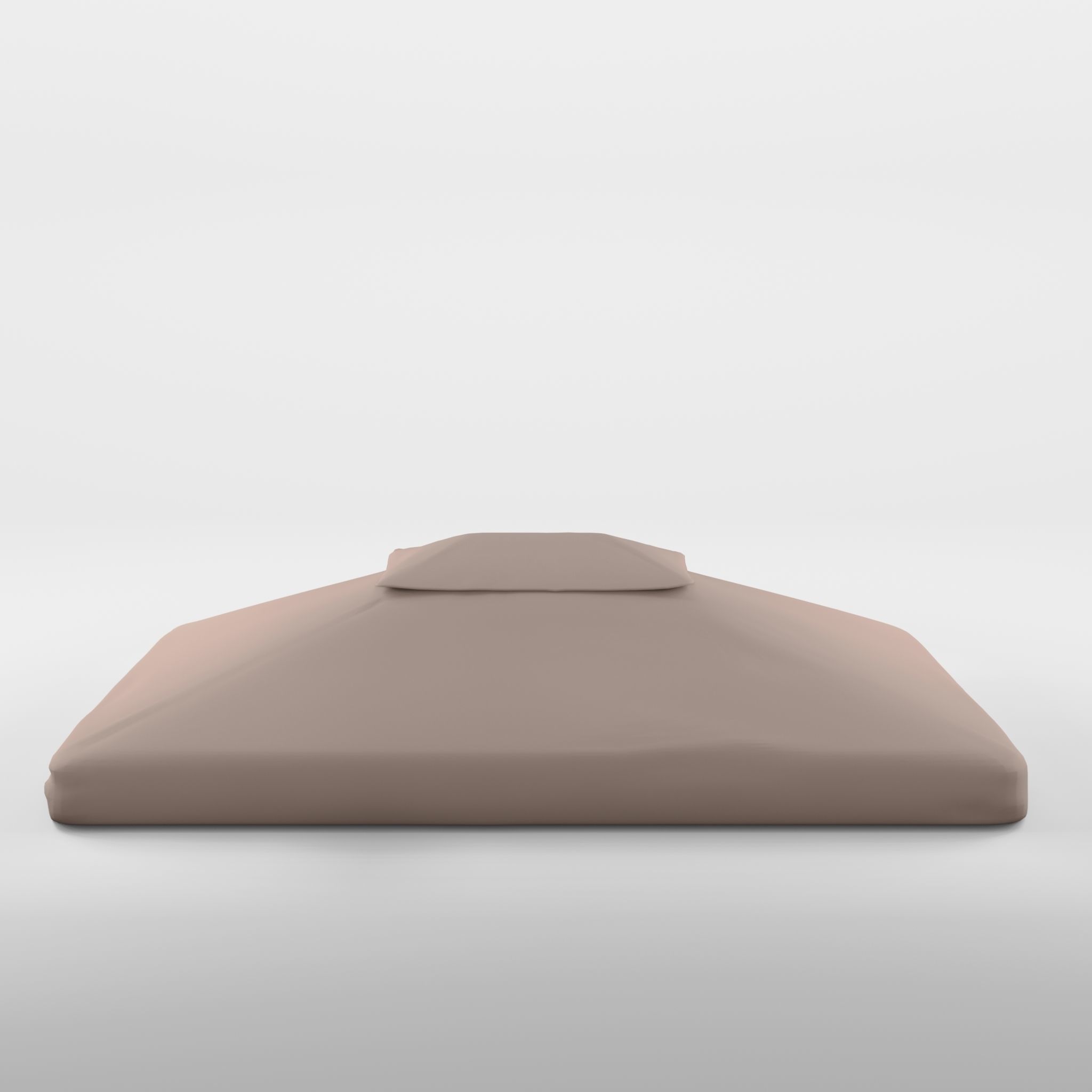 Flora Roof Brown Polyester 3D Model Low-poly 3D model_3