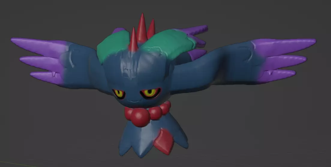 Flutter Mane 3D print model_0