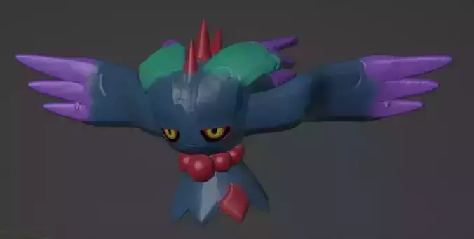 Flutter Mane 3D print model
