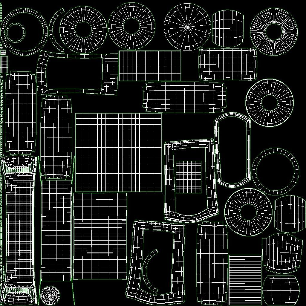 Fireplace v2 Low-poly 3D model_20