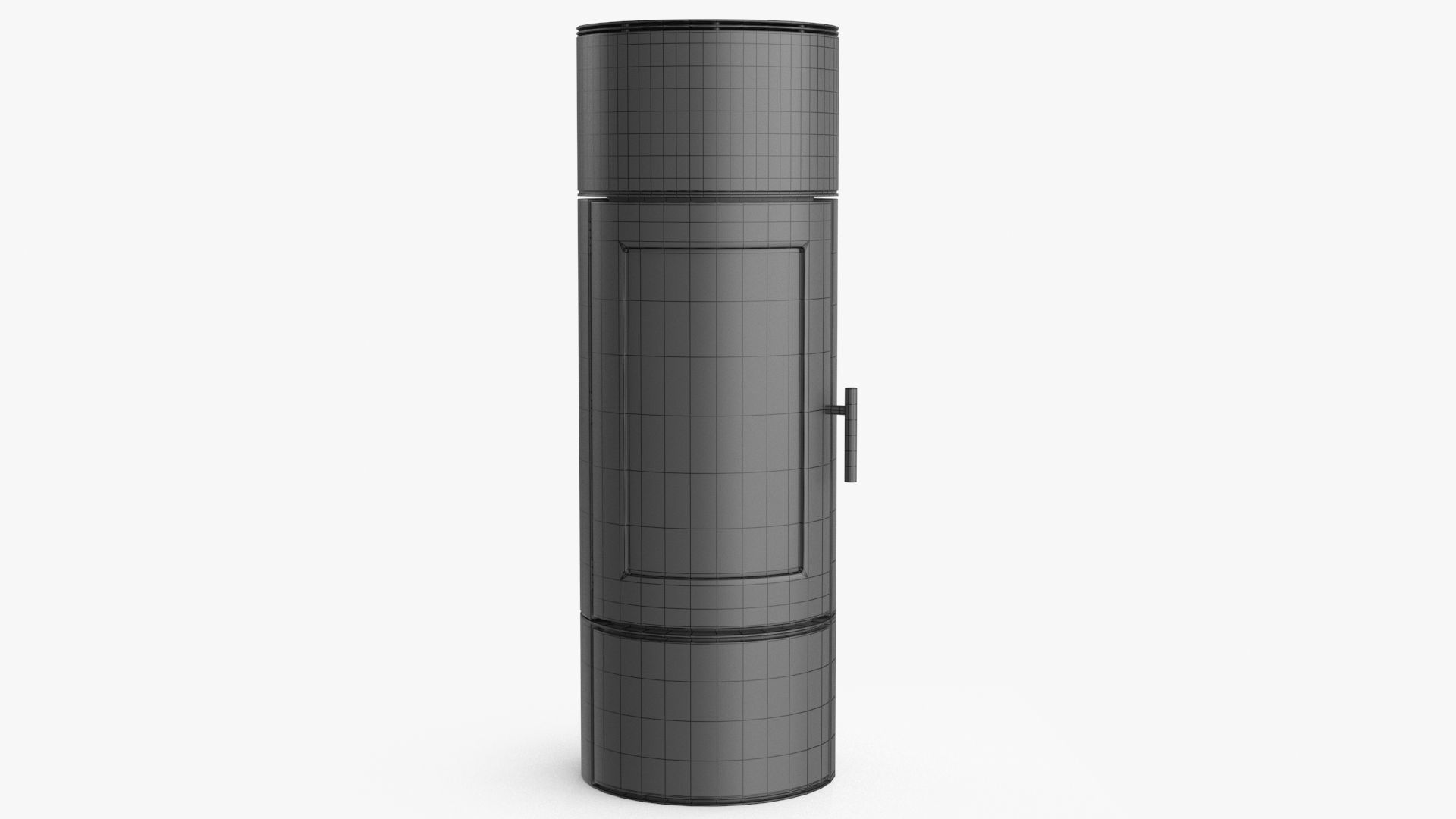 Fireplace v2 Low-poly 3D model_18