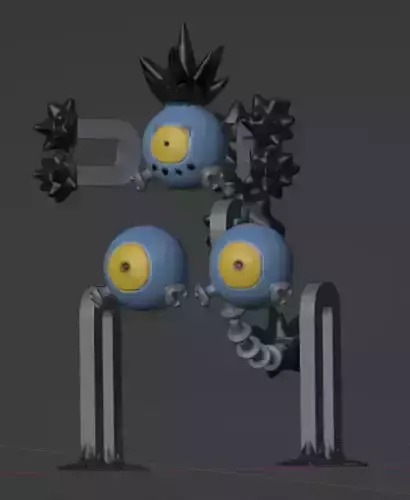 Sandy Shocks 3D print model