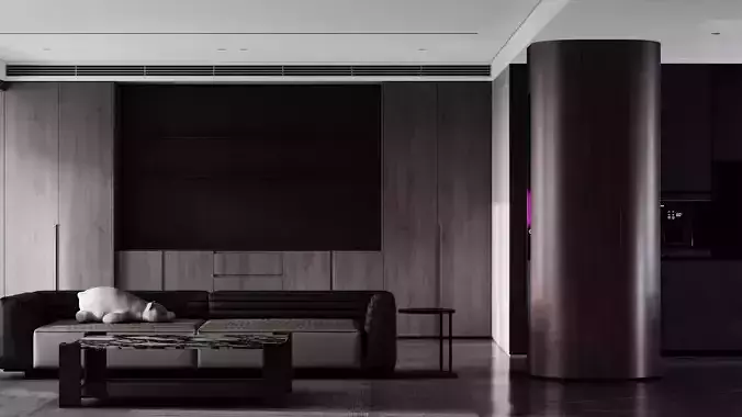 Modern Apartment Design 3d model