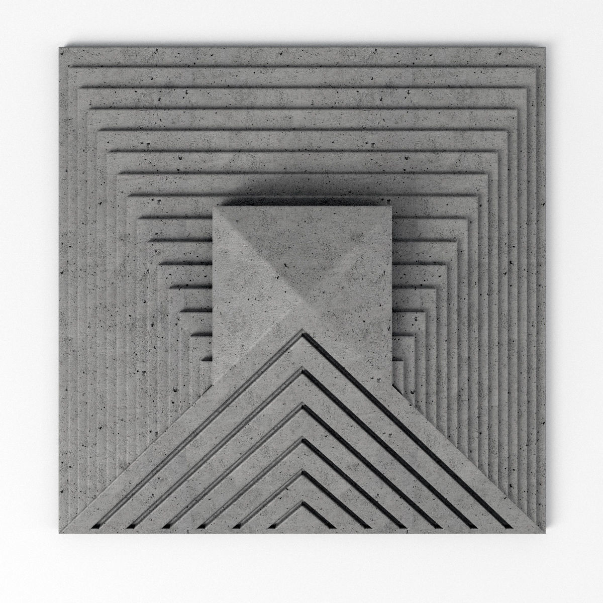 Wall Tile - Blade Runner - Tyrell Corporation Low-poly 3D model_5