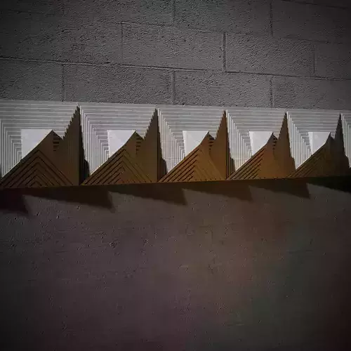Wall Tile - Blade Runner - Tyrell Corporation Low-poly 3D model