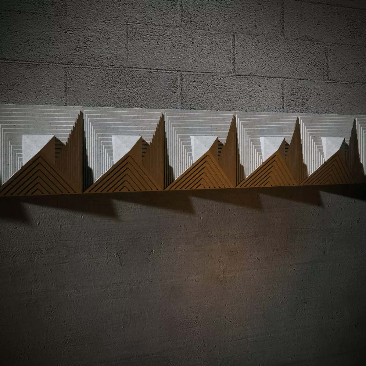 Wall Tile - Blade Runner - Tyrell Corporation Low-poly 3D model_0