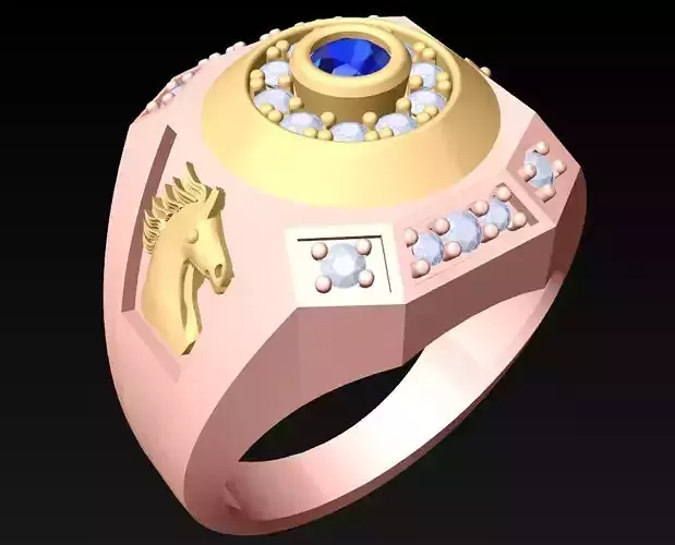 Horse Rings - Mens Rings - N5263