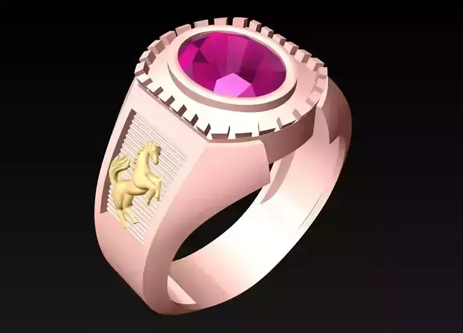 Horse Rings - Oval Ring - N5323