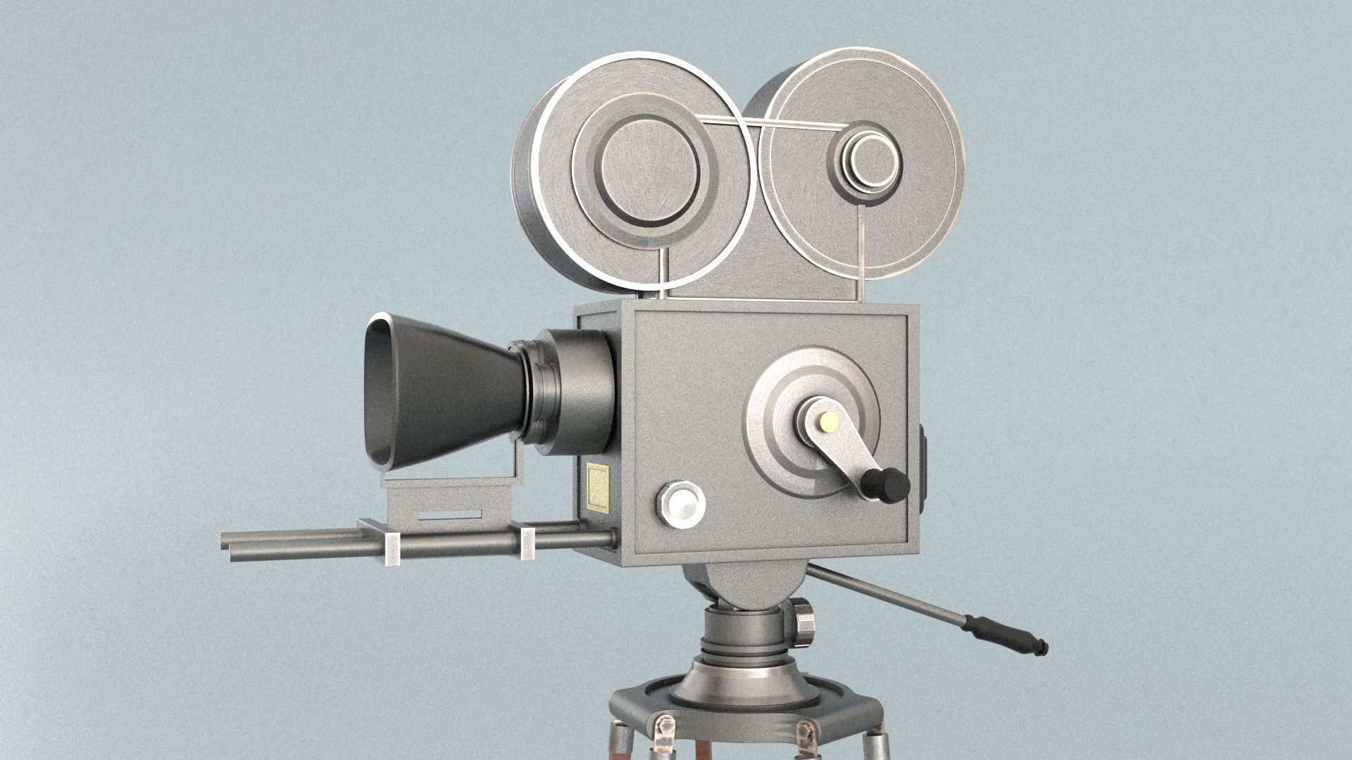 laos Game Movie Cam 3D model_6