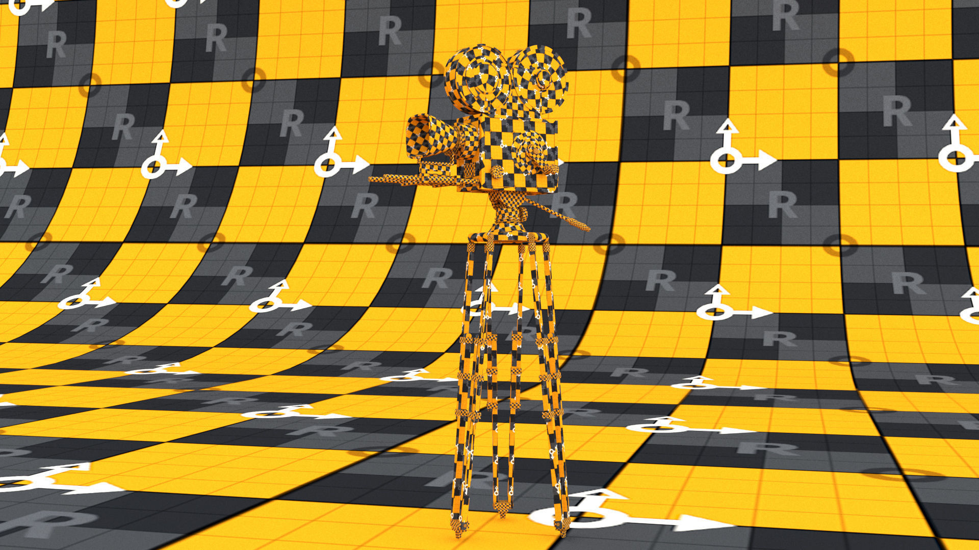 laos Game Movie Cam 3D model_11