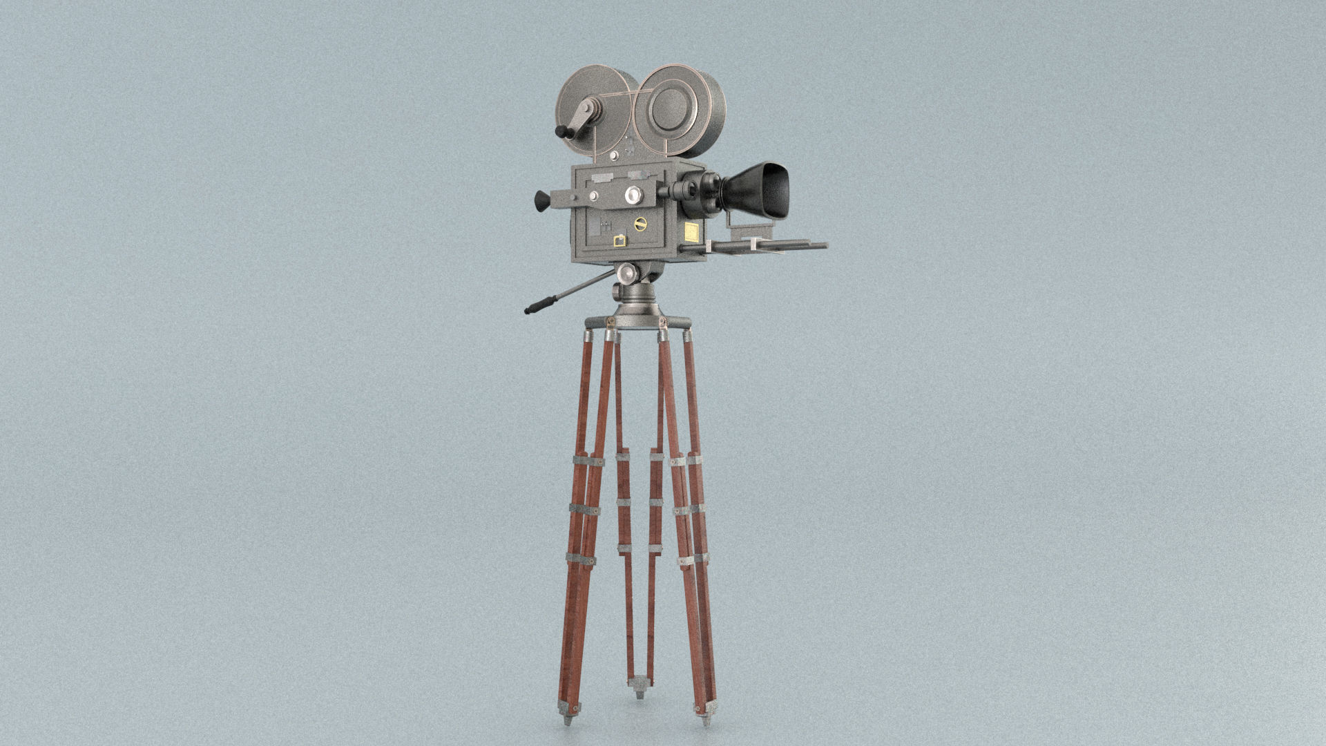 laos Game Movie Cam 3D model_2