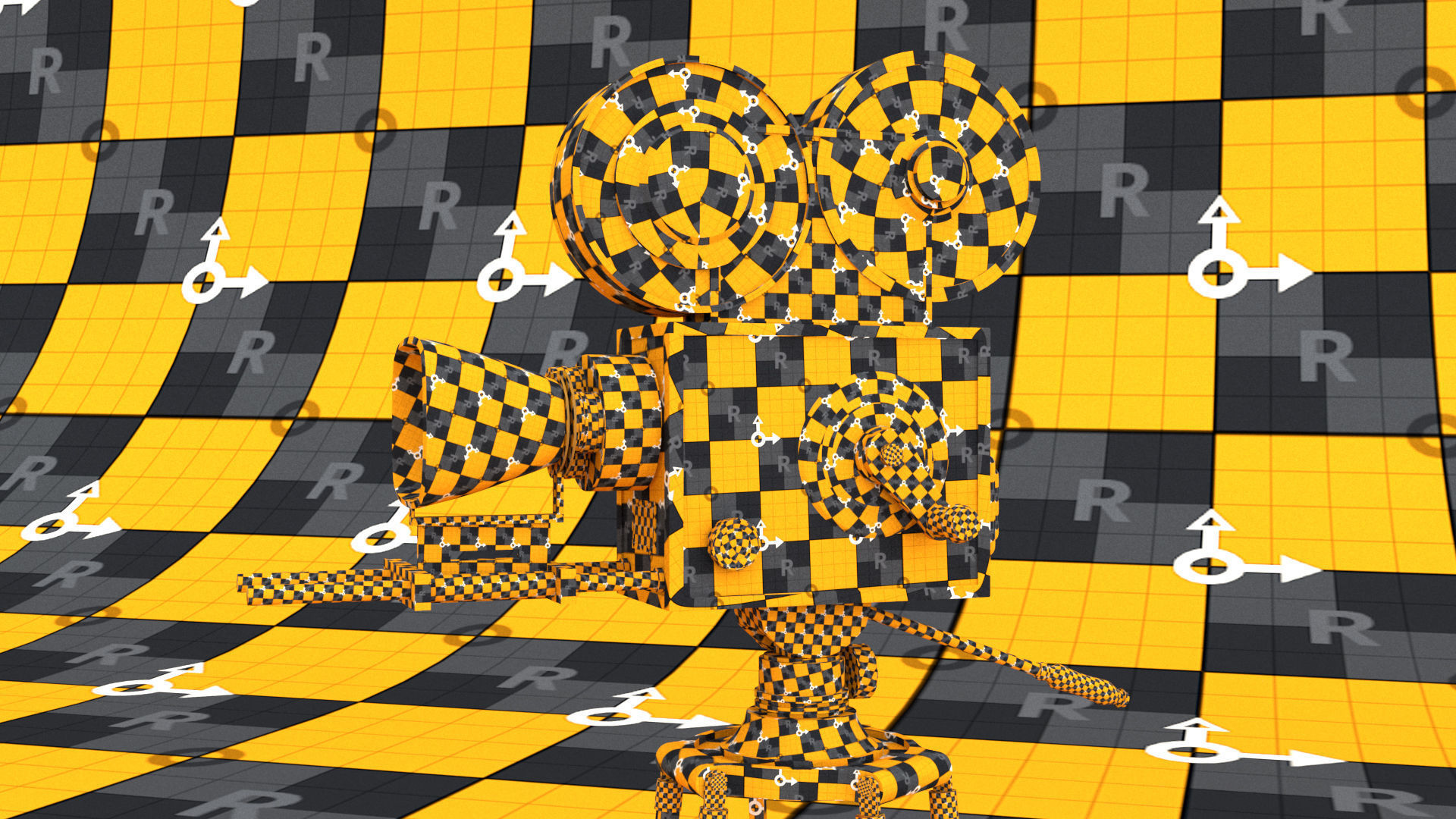 laos Game Movie Cam 3D model_12