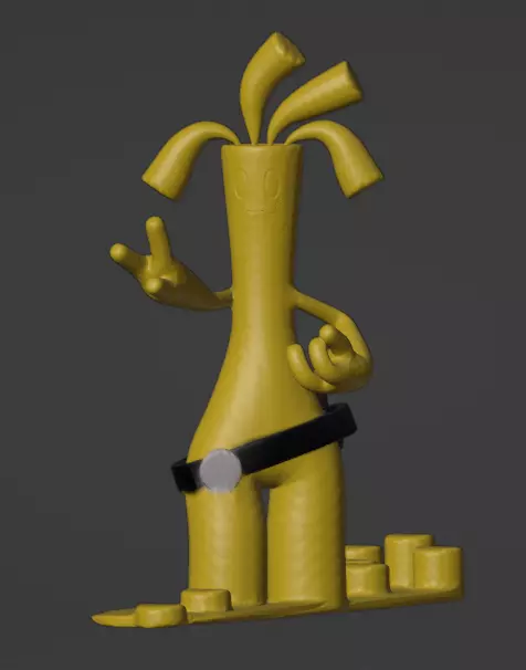 Gholdengo 3D print model_0