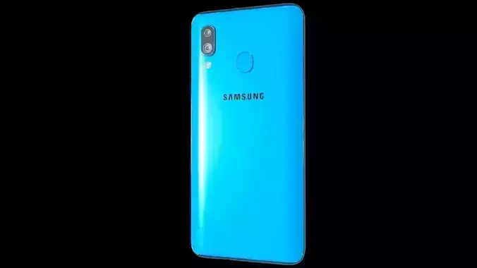 samsung a40 3D model