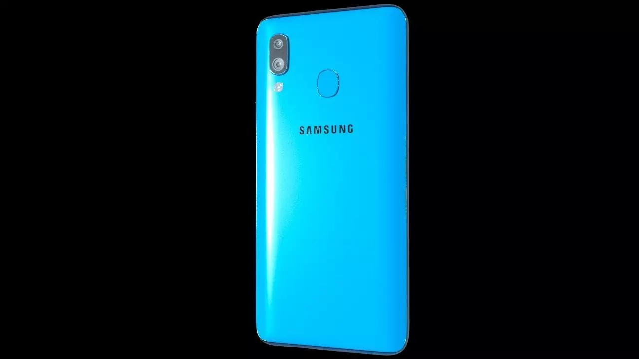 samsung a40 3D model