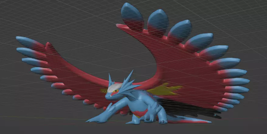 Roaring Moon 3D print model