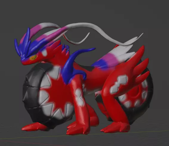 Koraidon 3D print model_0