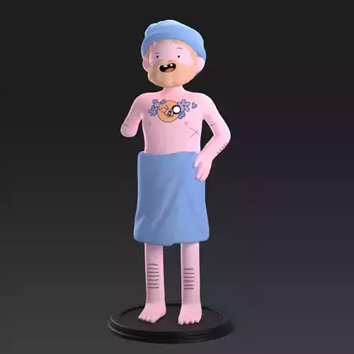 Finn Adventure Time 3D print model