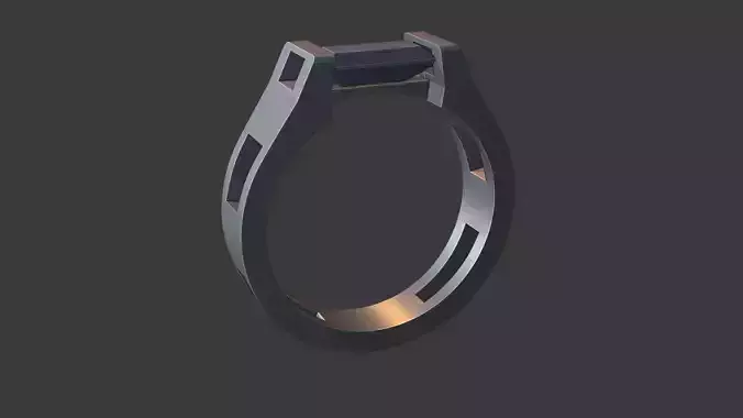 Ring with diamonds 