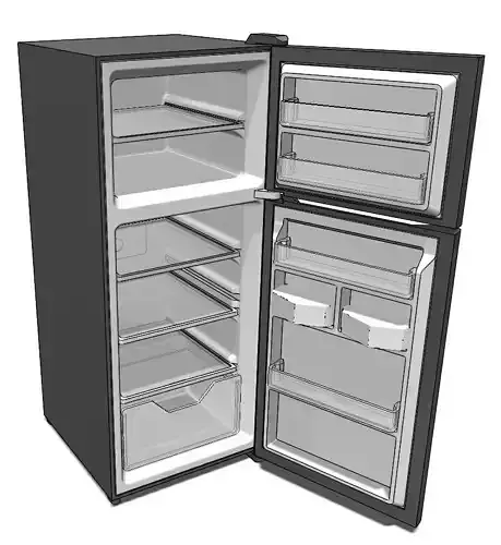 Refrigerator for dolls - small size