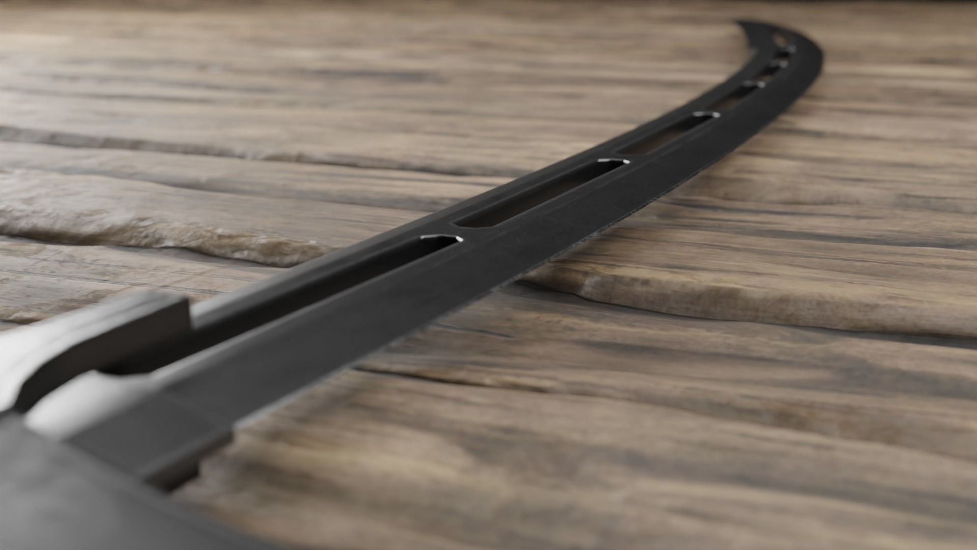 Saber sci fi Low-poly 3D model_8