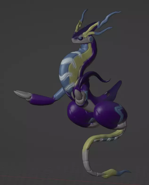 Miraidon 3D print model_0