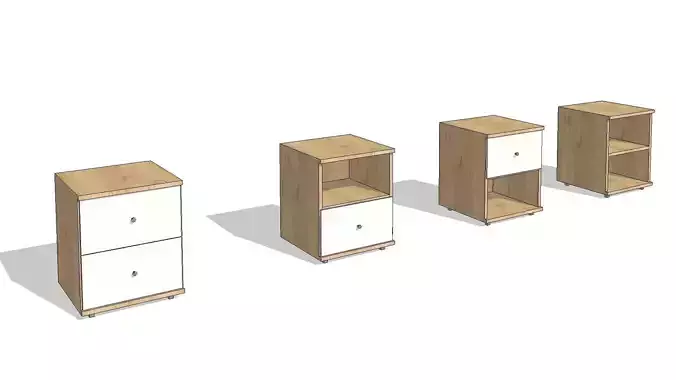 Bedside Table Night Stand