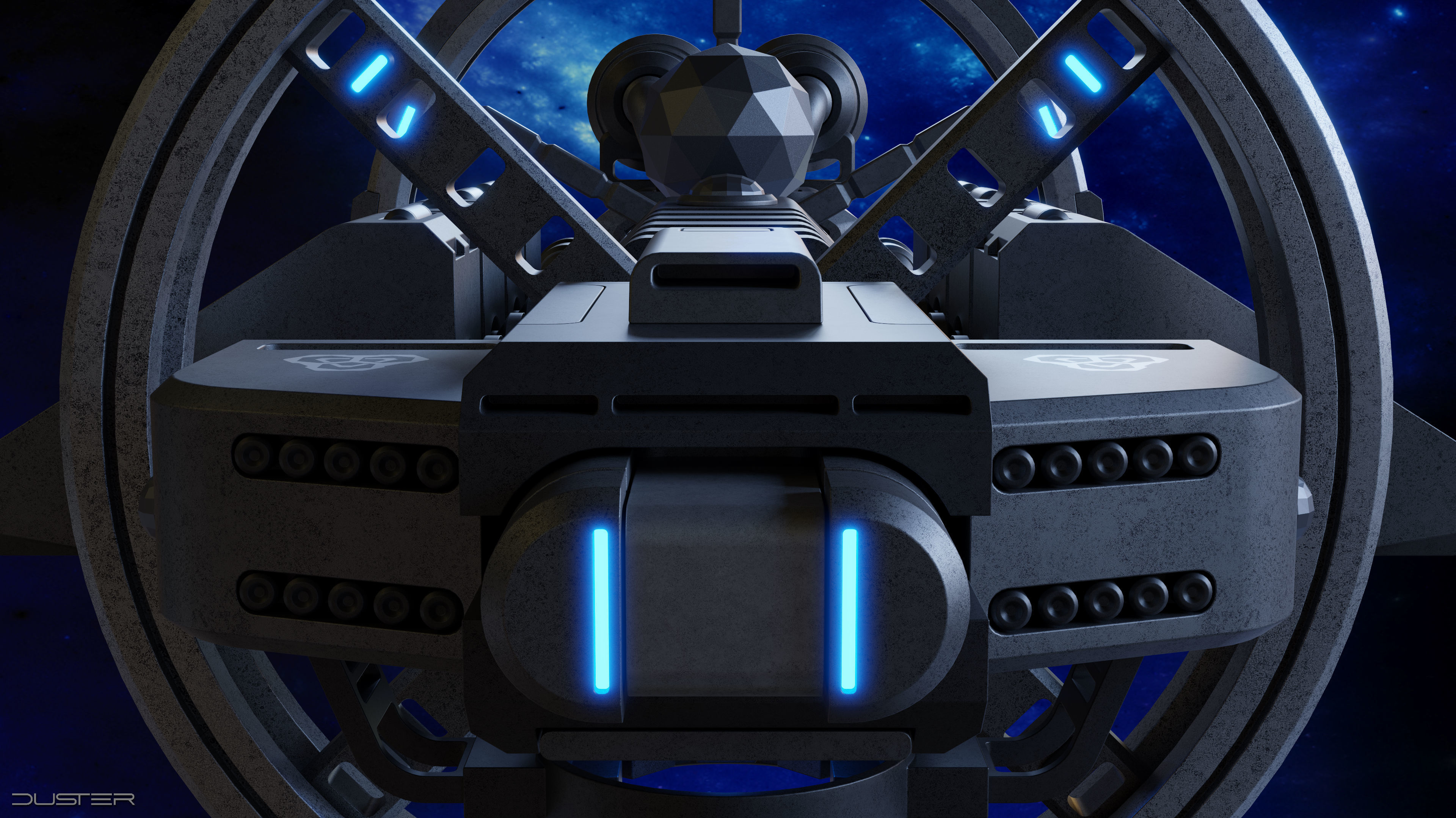 Sci-Fi Spaceship 3D model_7