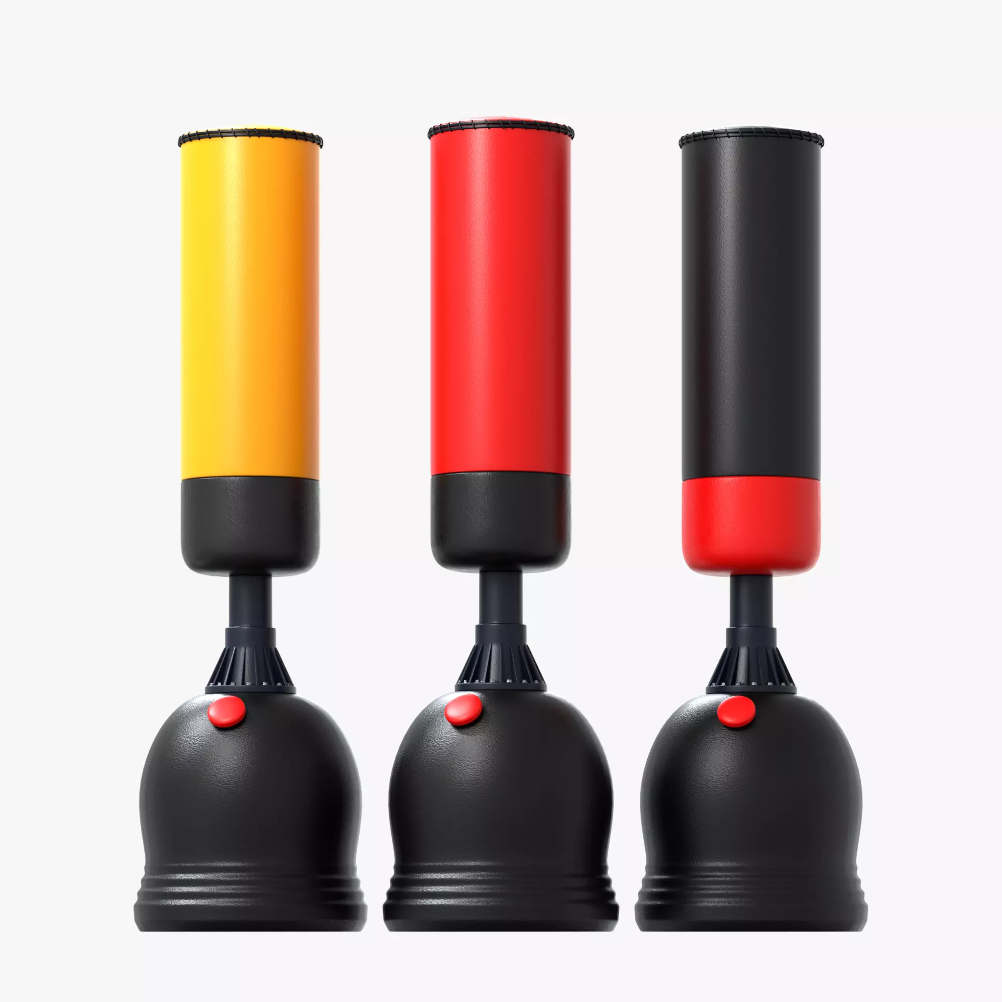 Standing Punching Bag 3D model