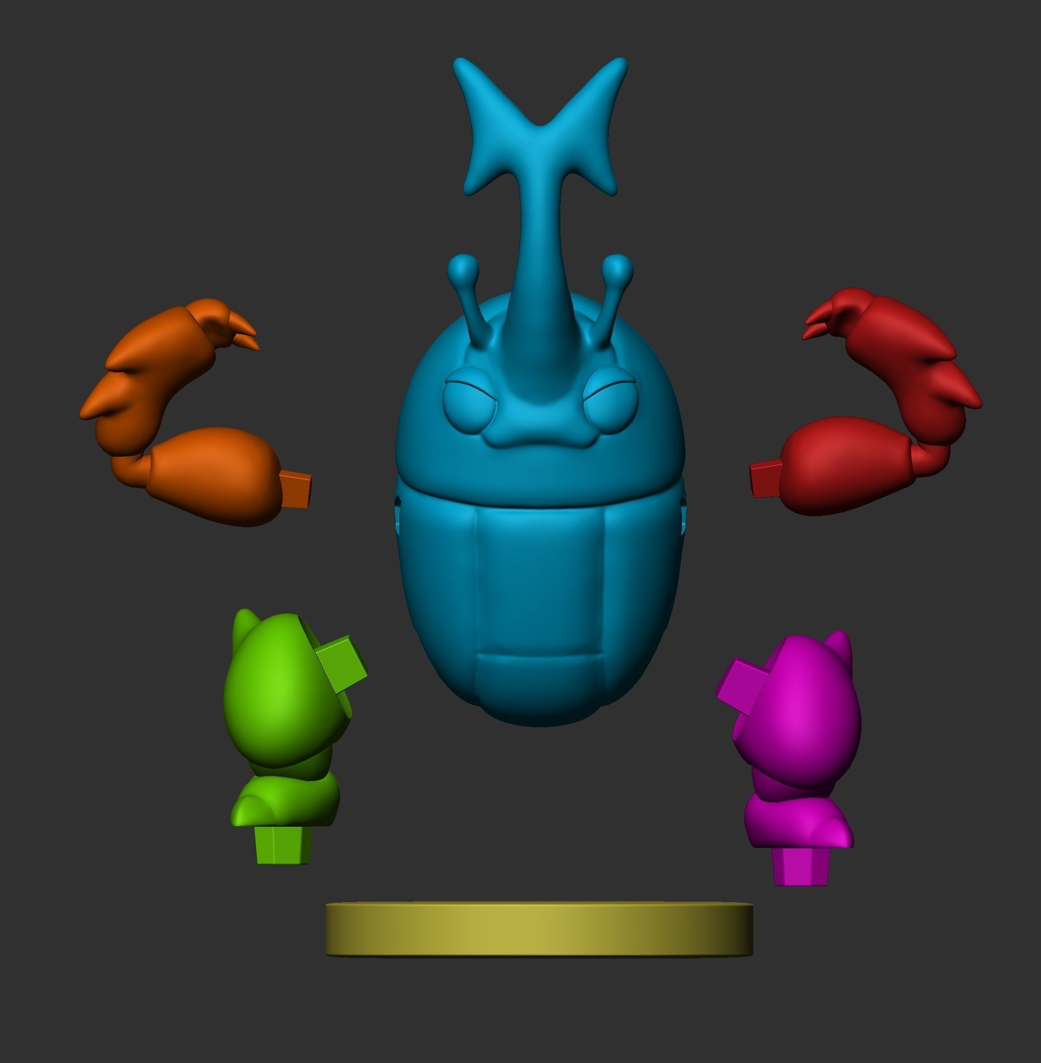 HERACROSS 3D print model_7