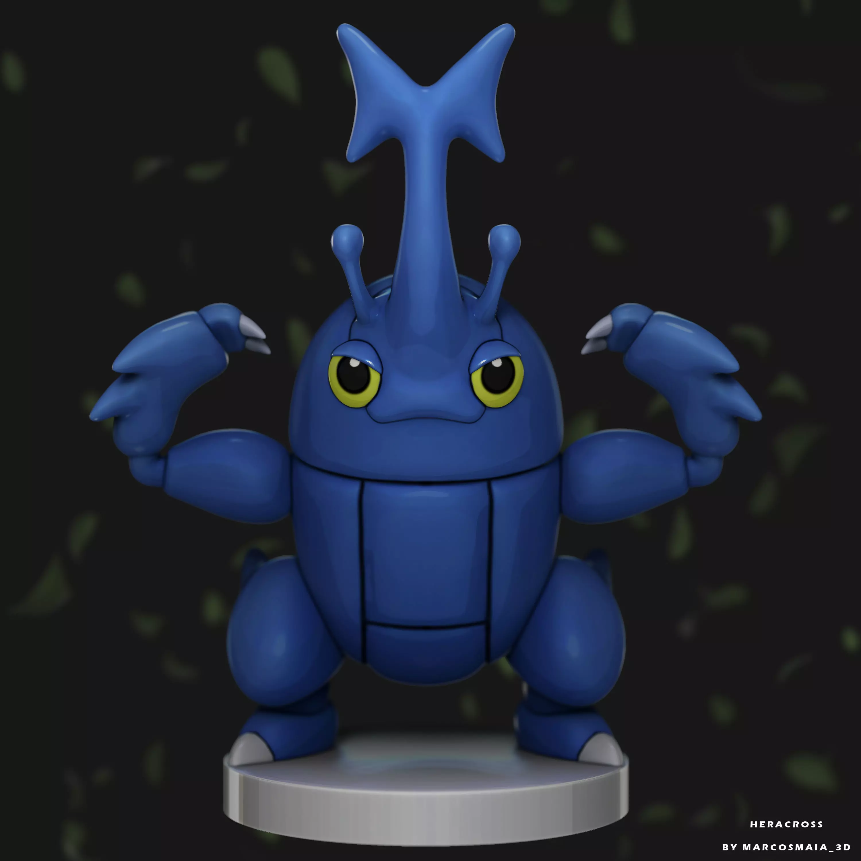 HERACROSS 3D print model_0