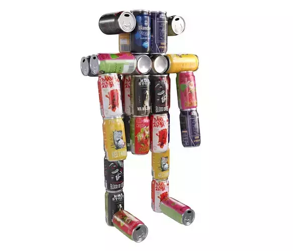 Robot aluminum cans