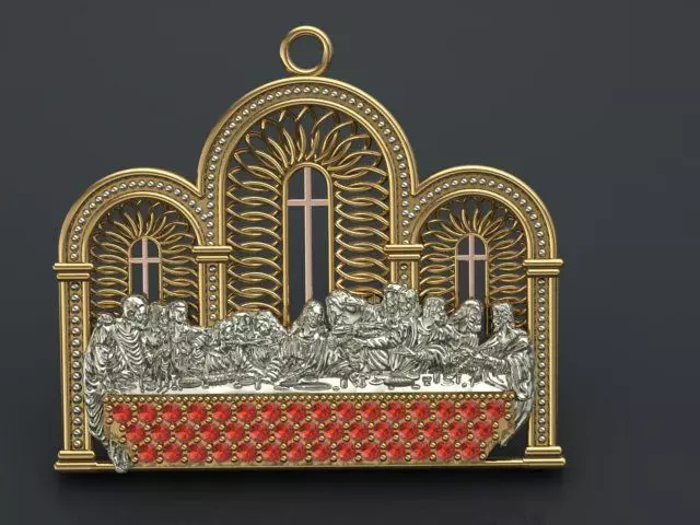 Last Supper 3D print model