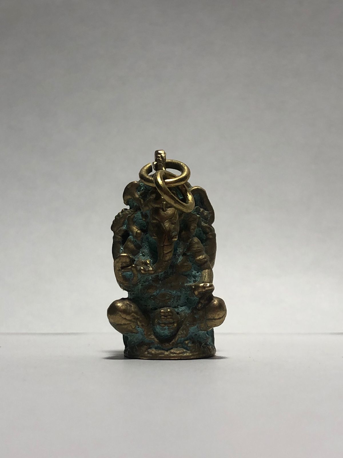 Keychain Ganesha Budhist elephant 3D print model_2