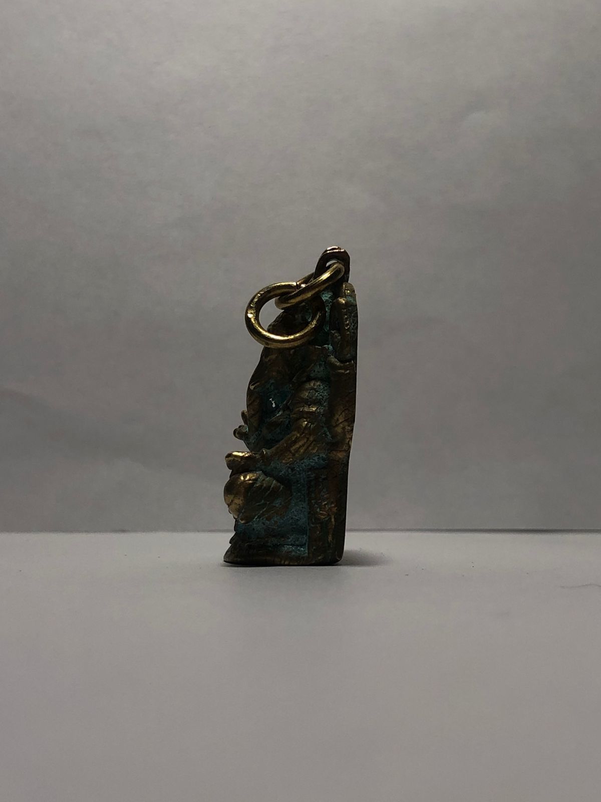 Keychain Ganesha Budhist elephant 3D print model_4