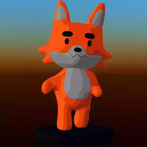 Celshaded Fox