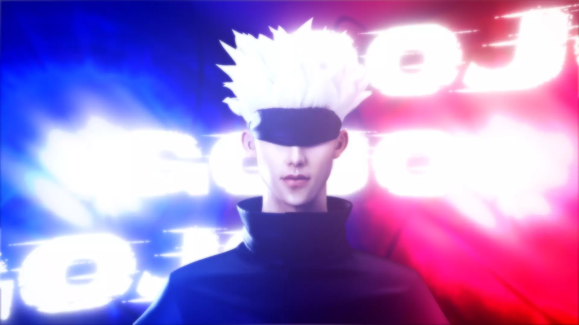 GOJO SATURO -JUJUTSU KAISEN-ANIME- 3D MODEL  Low-poly 3D model_0