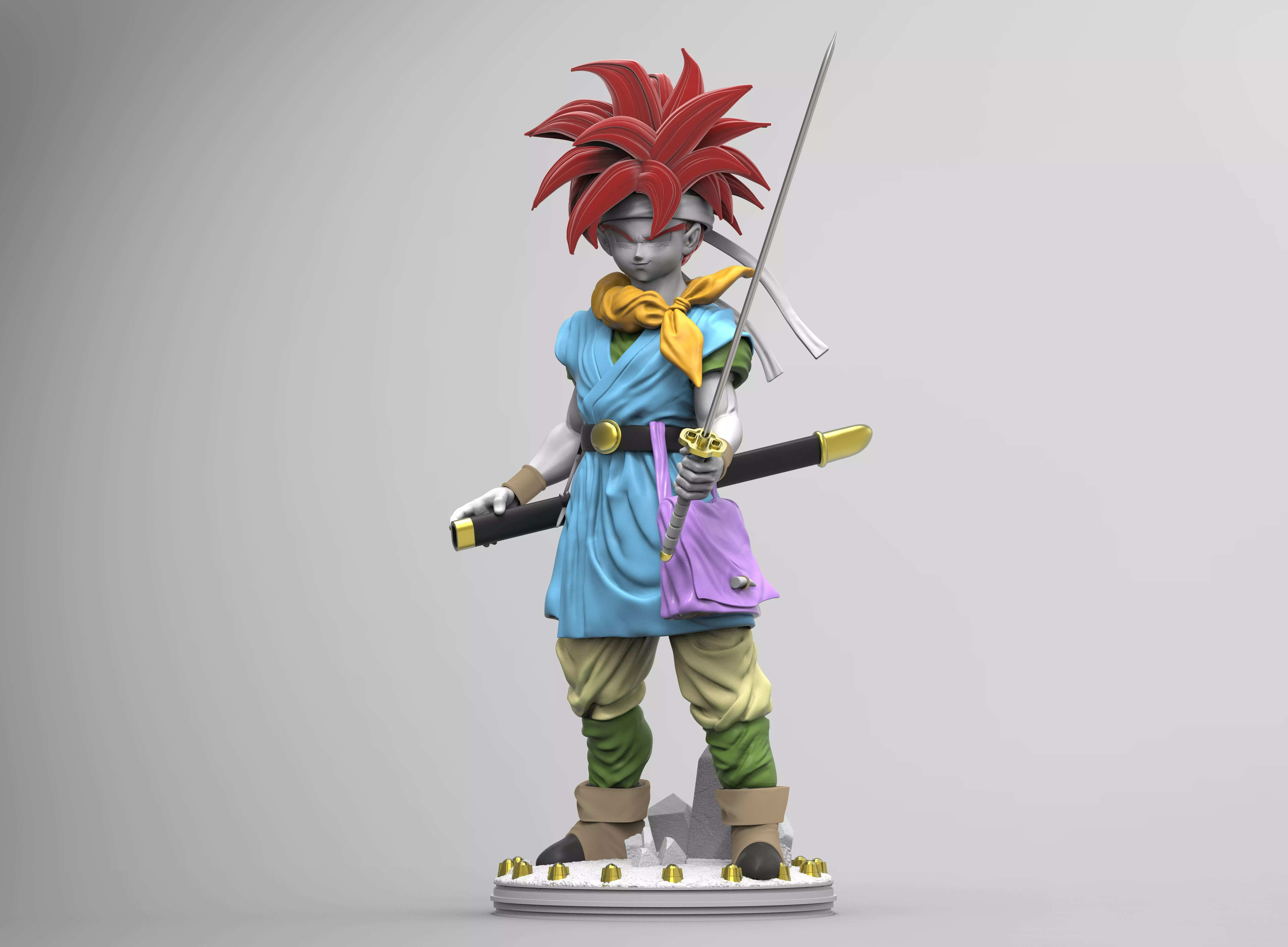 Crono - Chrono Trigger 3D print model_0