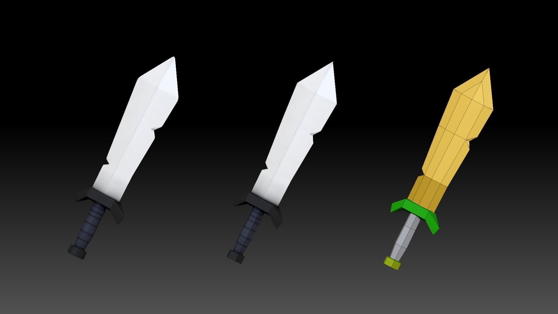 Cartoon Skeleton Soldier - Mobile Game Ready Low-poly 3D model_14