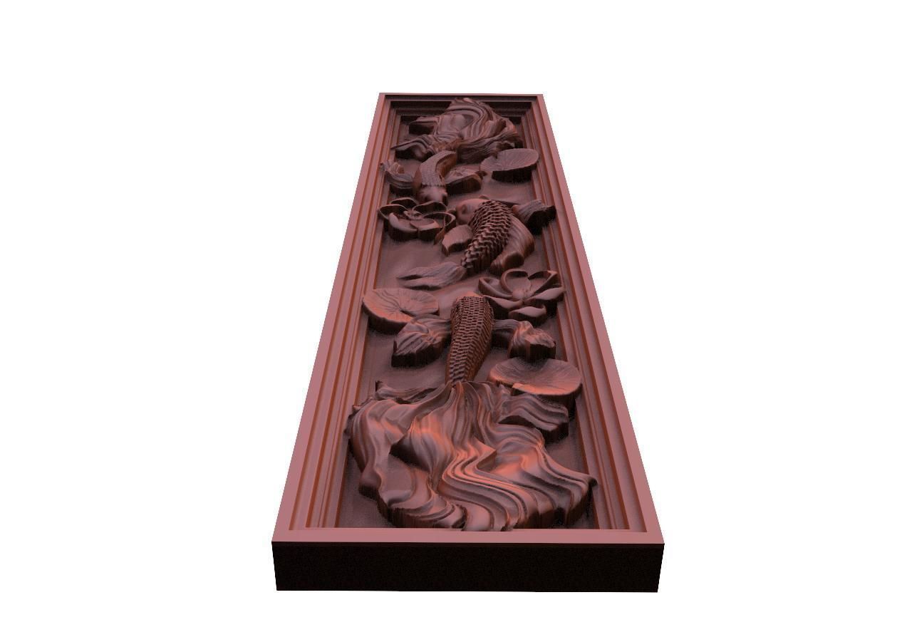 Fish CNC 23 3 3D print model_3