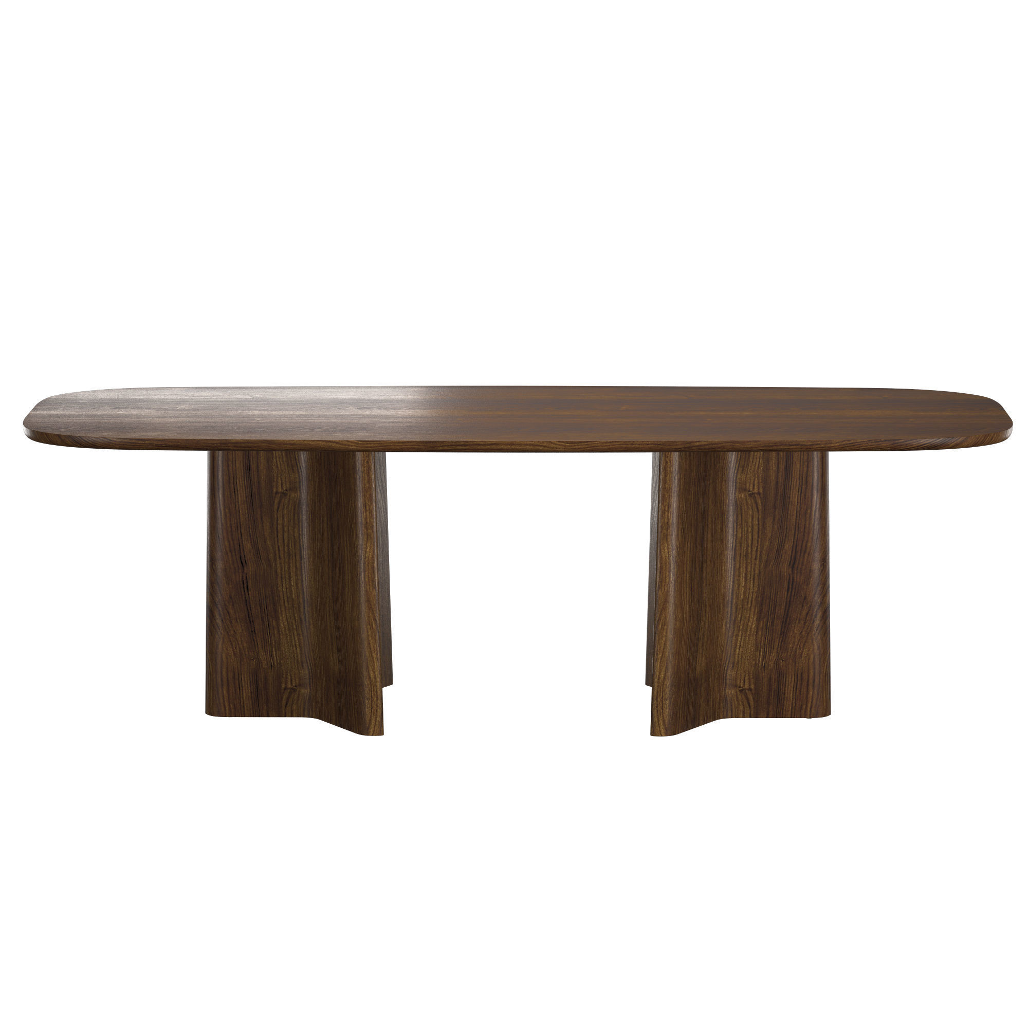 Issho Rectangle Table 8 Seater 3D model_2