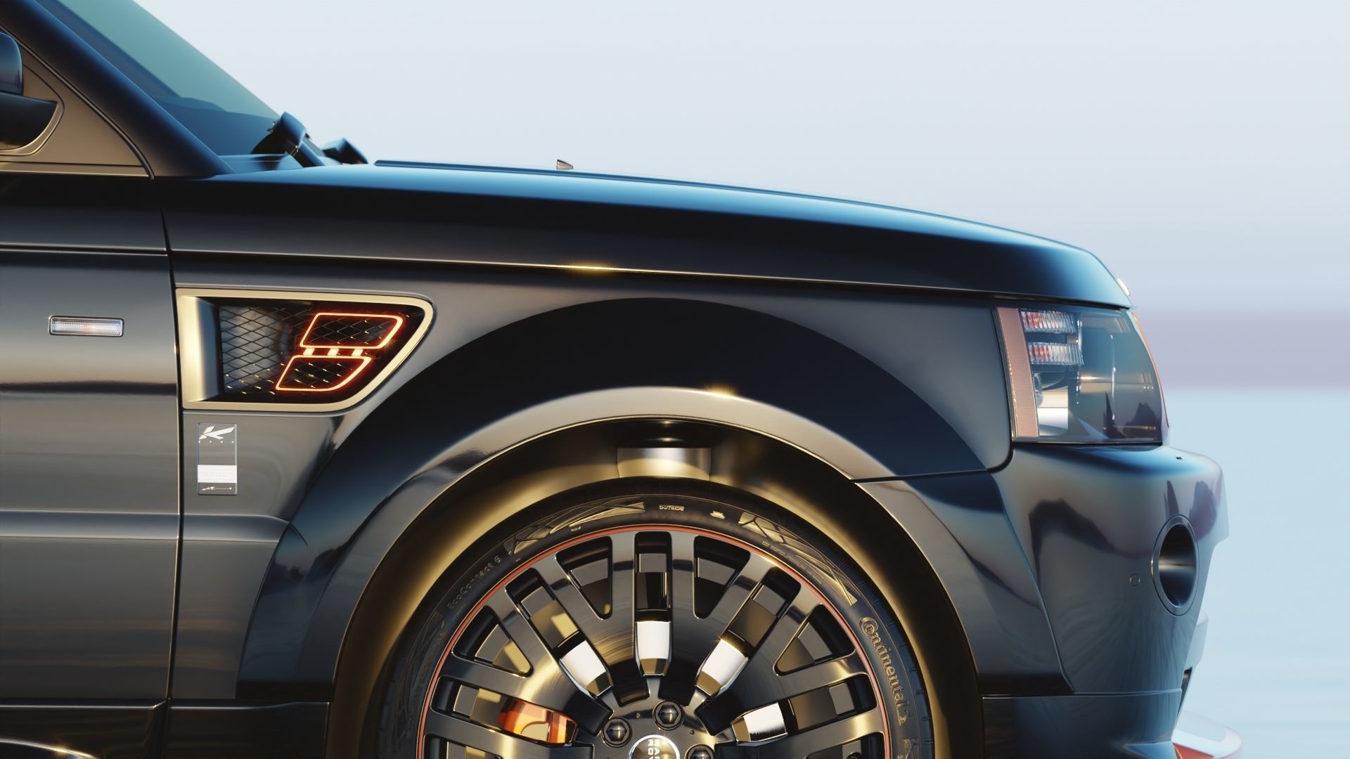 2012 A Kahn LR Range Rover Sport Vesuvius Edition 3D model | CGTrader